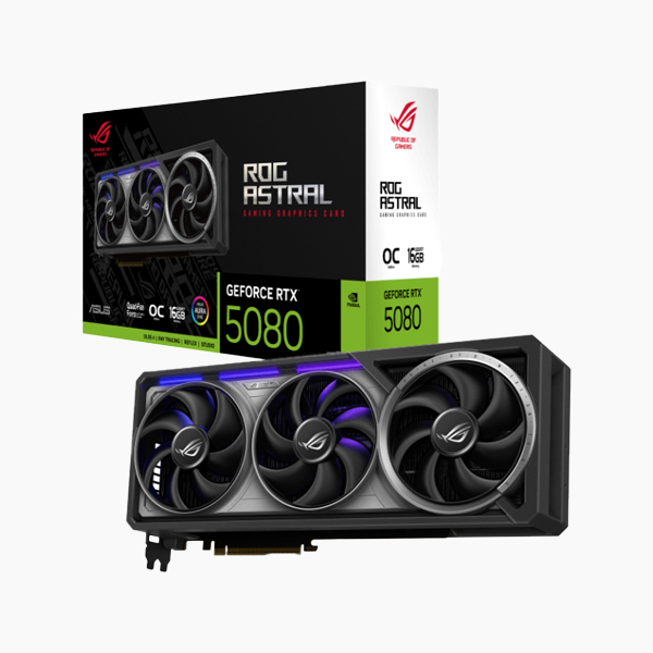 کارت گرافیک ایسوس ROG Astral GeForce RTX 5080 16GB GDDR7 OC Edition